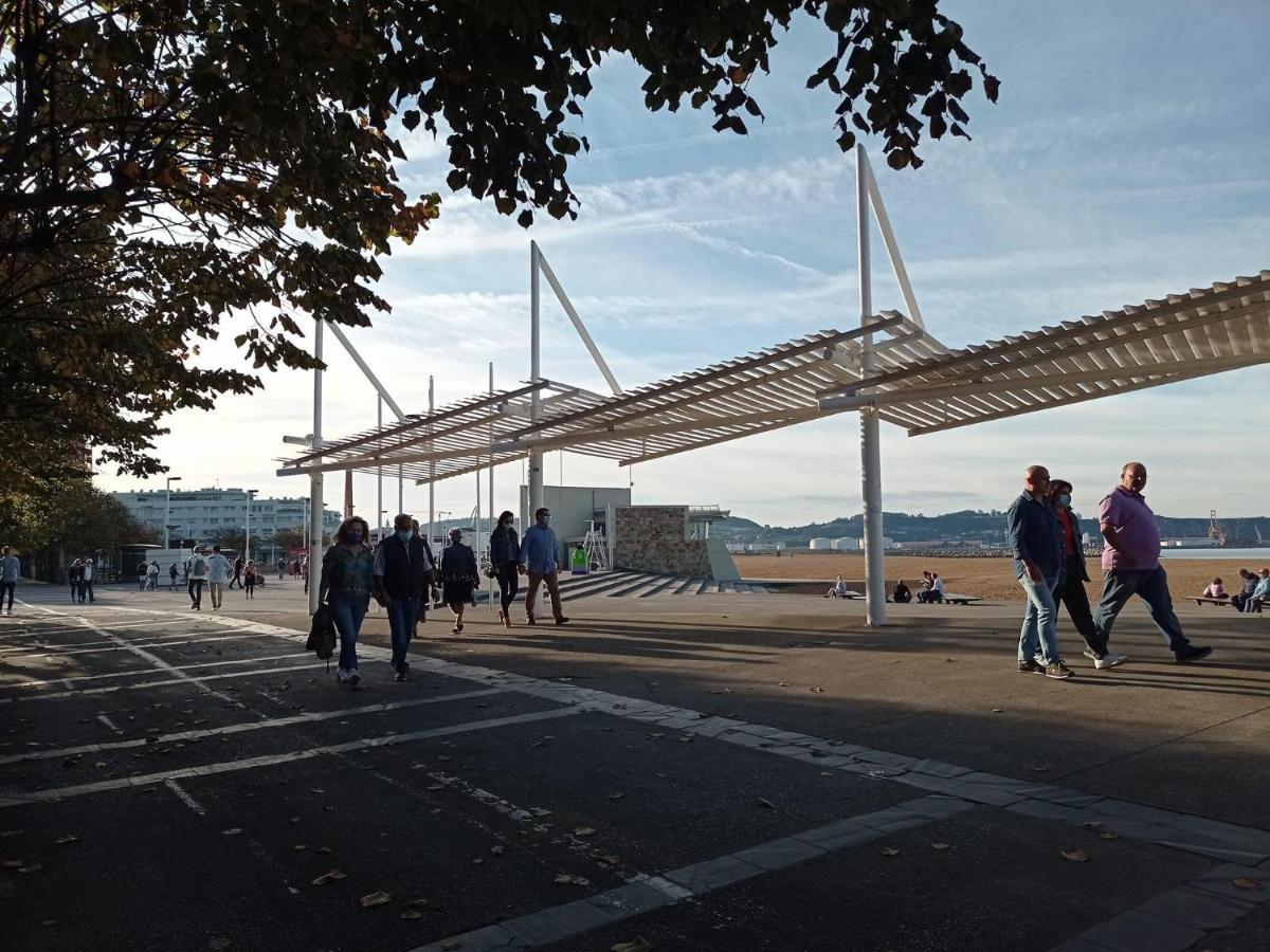 Poniente Beach Gijón Eksteriør bilde