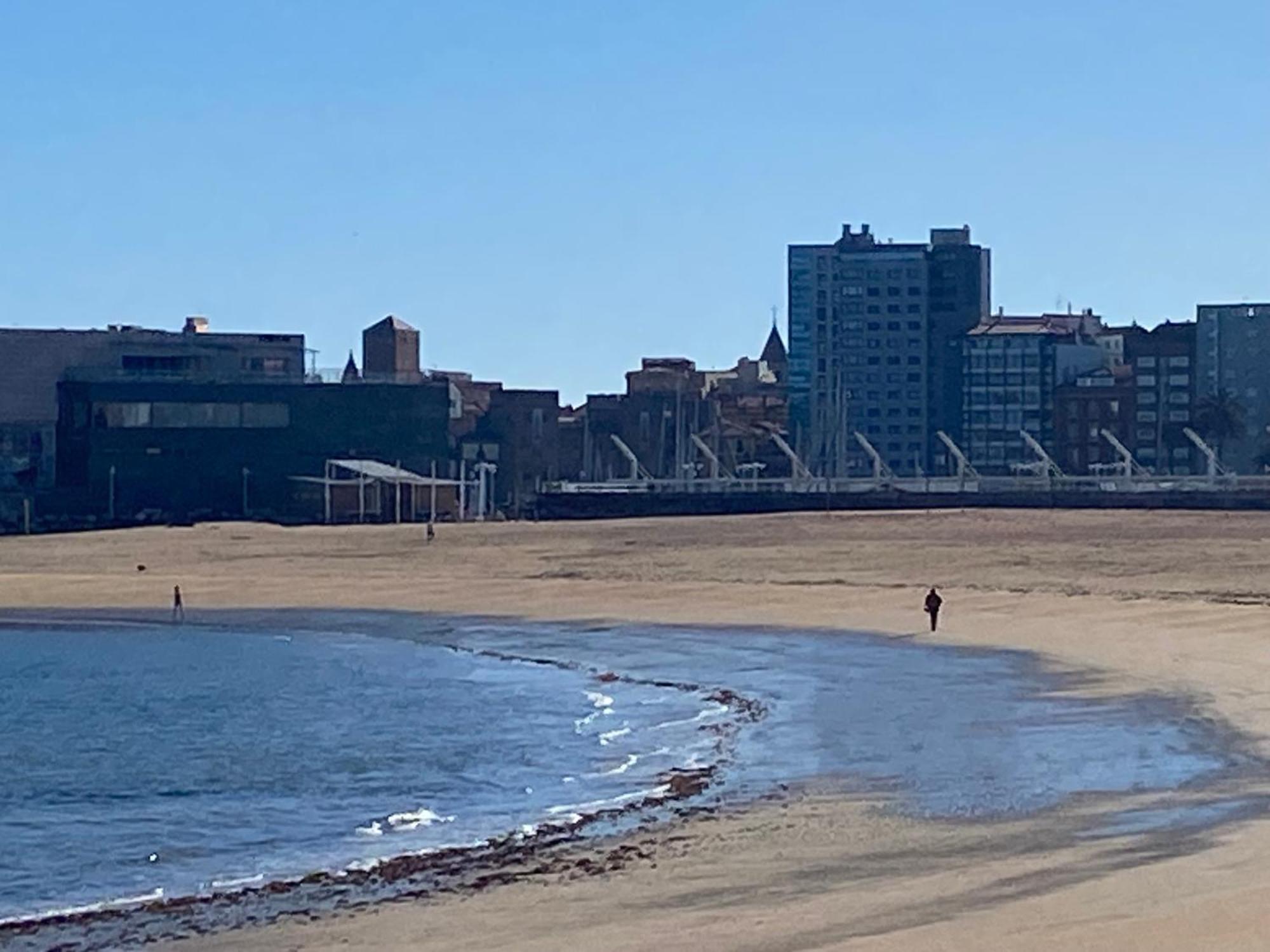 Poniente Beach Gijón Eksteriør bilde