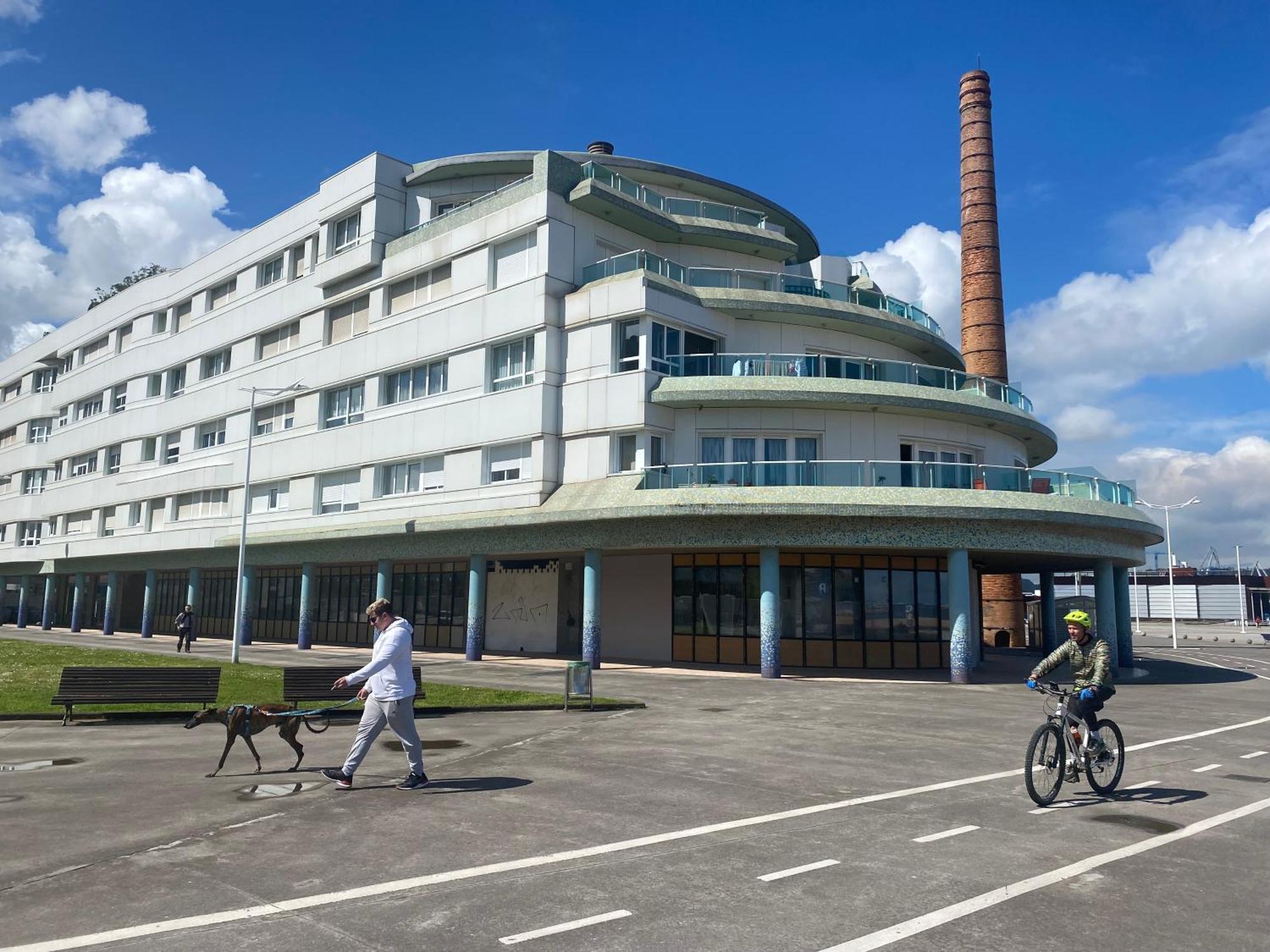 Poniente Beach Gijón Eksteriør bilde